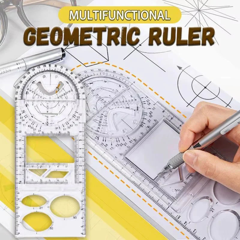 Multifunctional Geometry Ruler (BUY 1 GET 1 FREE)
