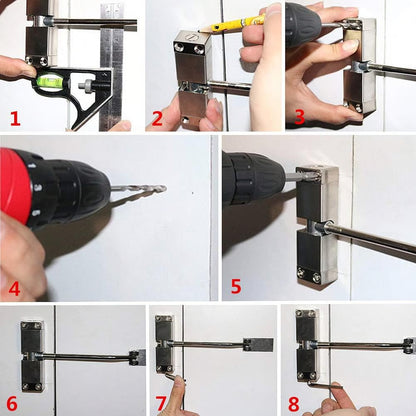 Stainless Steel Adjustable Automatic Door Closer
