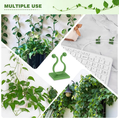 Plant Climbing Self Adhesive Wall Clips [60 Clips Set]