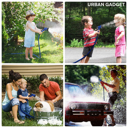 🌊💦 4-in-1 High-Pressure Water Spray Gun – with 10m Hose Pipe 🧽🚗🌱