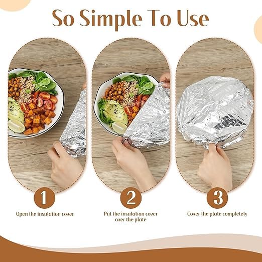 Heatkeep™ Aluminum Foil Food Wraps(PACK OF 10)