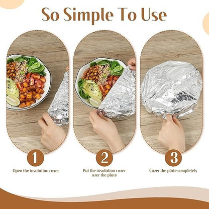 Heatkeep™ Aluminum Foil Food Wraps(PACK OF 10)