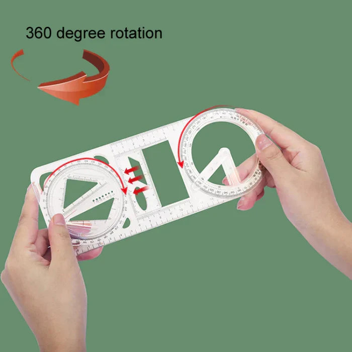 Multifunctional Geometry Ruler (BUY 1 GET 1 FREE)